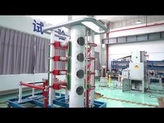 Klien Luar Negeri Mengunjungi Pabrik Tianan Menyaksikan Uji Switchgear