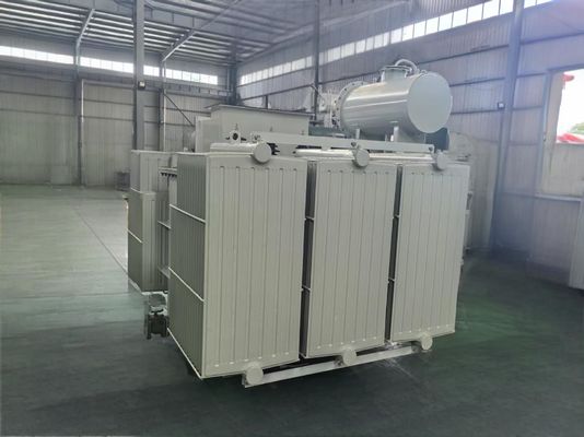 Transformator distribusi terendam minyak YNd11 13800/480 V untuk distribusi listrik yang stabil dan industri