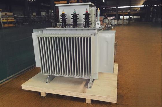 ONAN Cooling Oil Immersion Power Transformer S-M-750/13.8-0.48 untuk suhu sekitar 28C dan kinerja jangka panjang