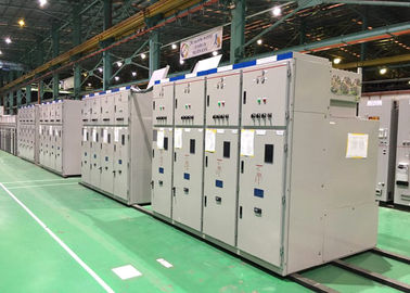 Switchgear Insulasi Gas Tegangan Tinggi Dalam Ruangan 35kv Dengan Struktur Kabinet
