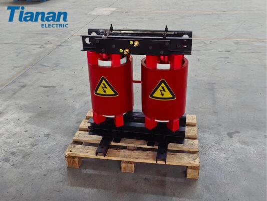 No-load loss 208 W Transformator tipe resin cor yang menggabungkan perlindungan IP00 memastikan dan distribusi listrik