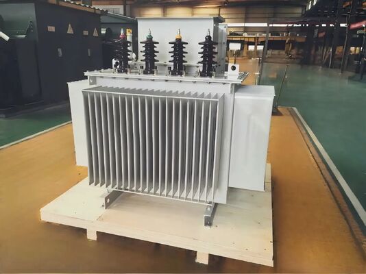 3 Fase Transformator Daya Terendam Minyak 750KVA ± 2x2.5% Jangkauan Mengetuk untuk Pasokan Listrik yang Stabil dan Aman